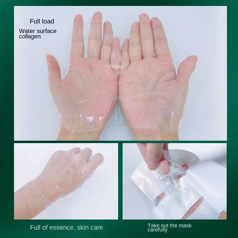 Seaweed Collagen Crystal Face Mask β Deep Hydration & Radiant Glow (5 pcs)