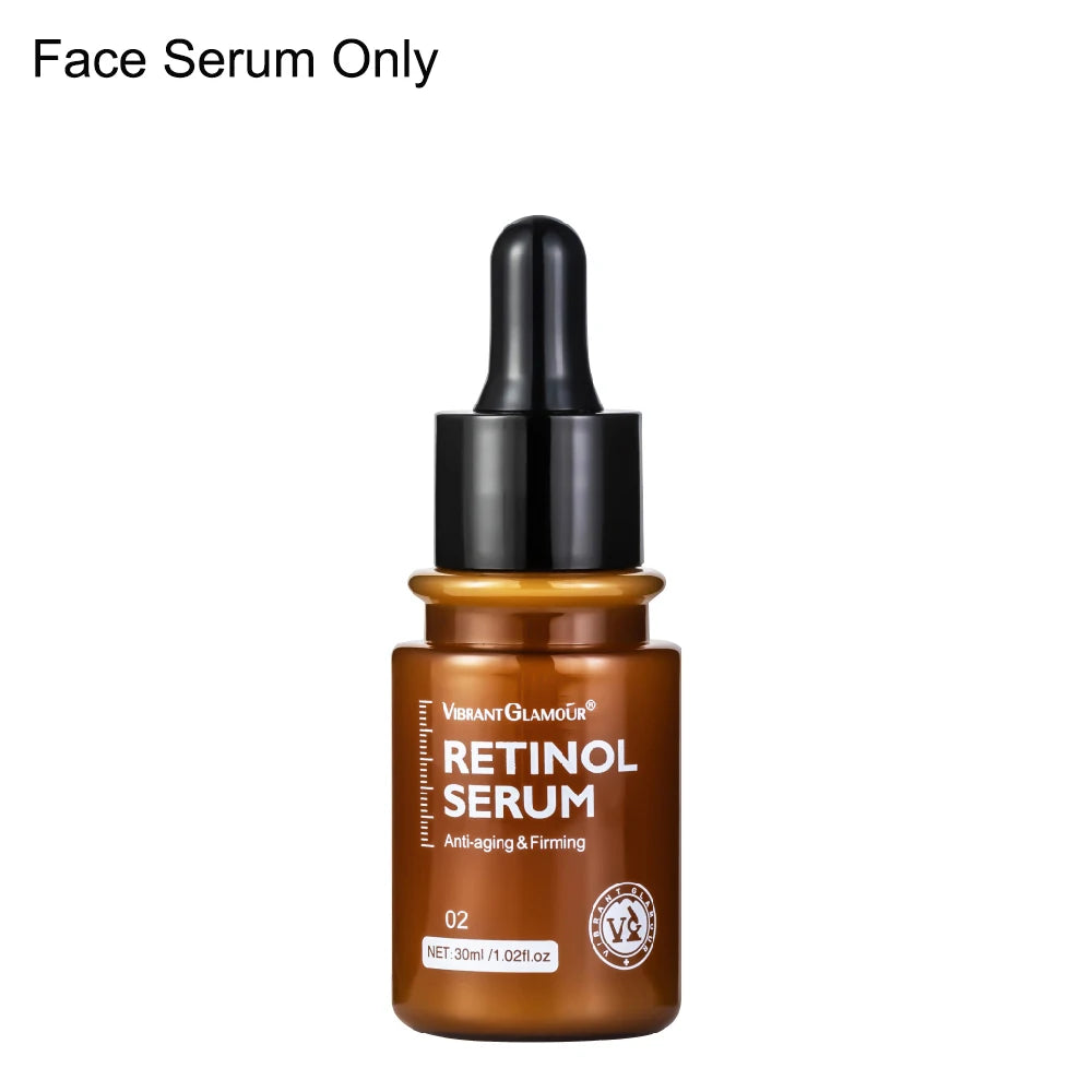 Retinol Anti-Ageing Trio – Face Cream, Facial Serum & Eye Serum (30 ml each)