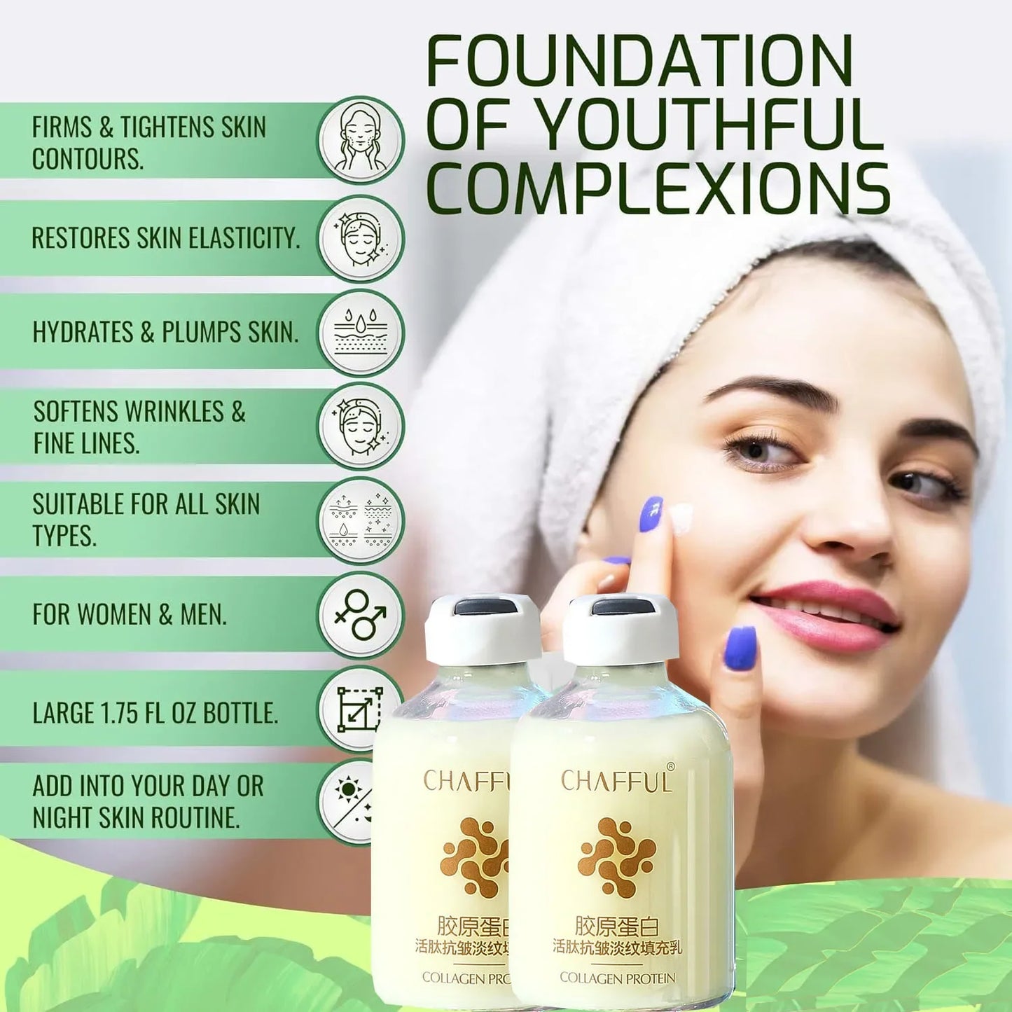 Collagen Face Serum – Firming, Hydrating & Revitalising Skincare