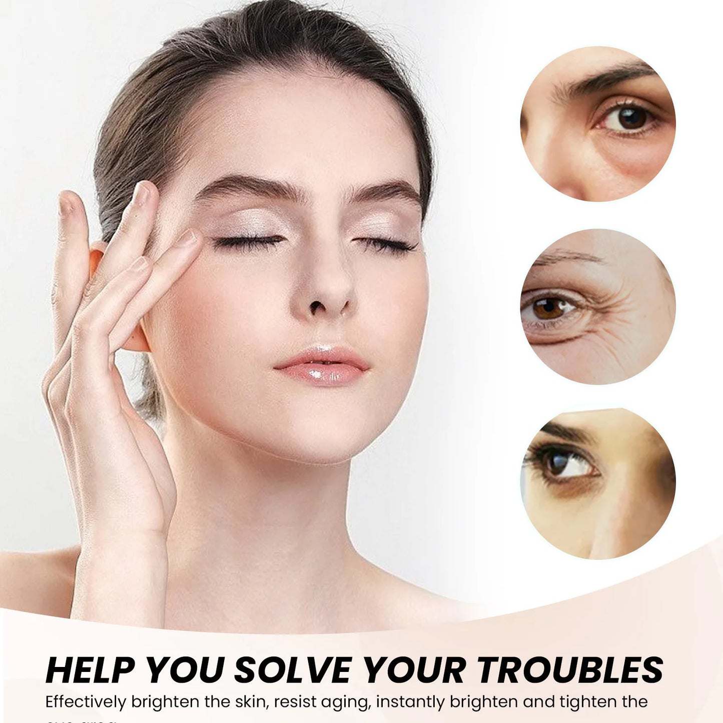 West&Month Firming Eye Cream – Anti-Wrinkle, Anti-Puffiness & Dark Circle Care (30 ml)