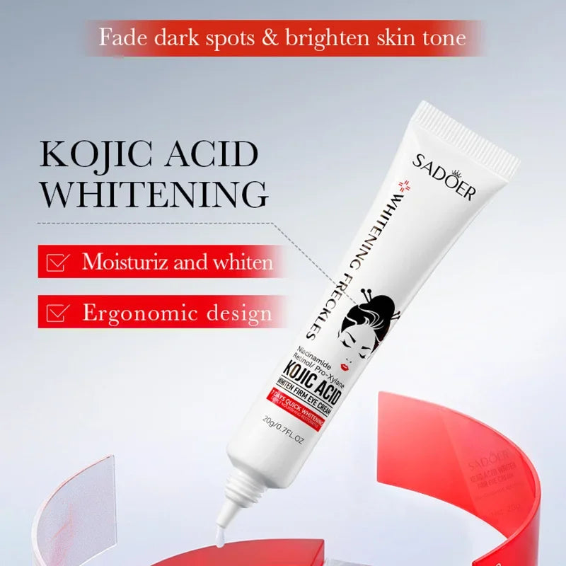 SADOER Kojic Acid & Retinol Eye Cream – 15–30 ml